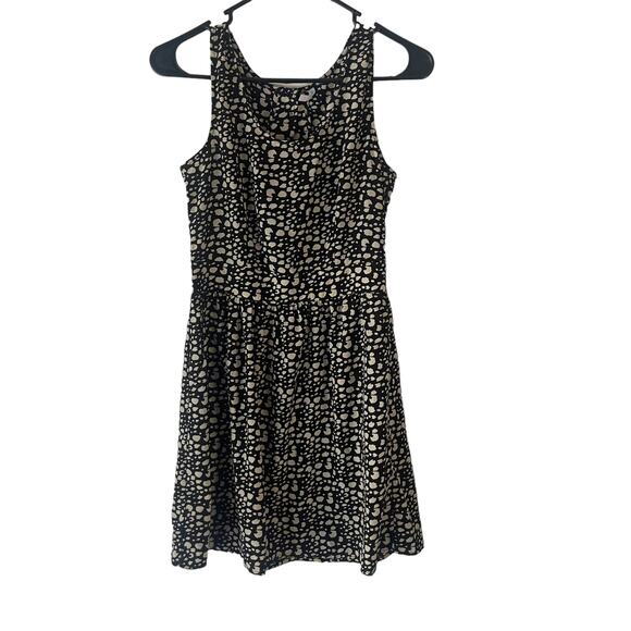 Nine Bird Y2k Women's Size Small Spot Key Hole Open Back Mini Dress - Picture 1 of 10